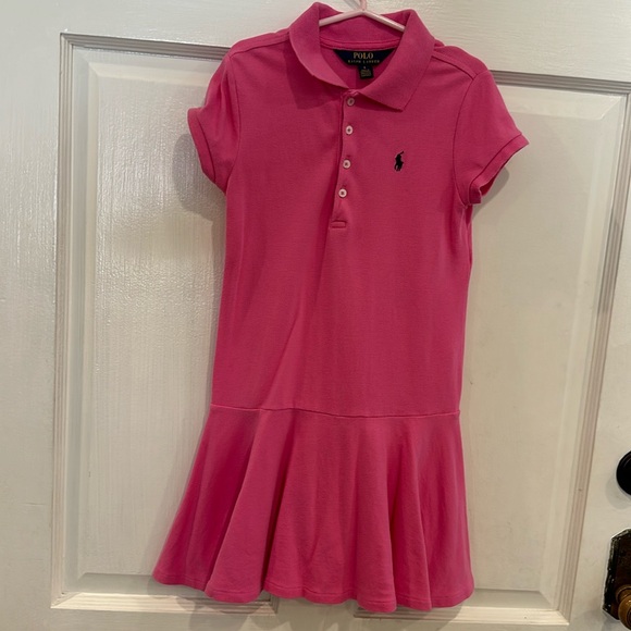 Polo by Ralph Lauren Girls Pink Dress Size 6 - Picture 8 of 8